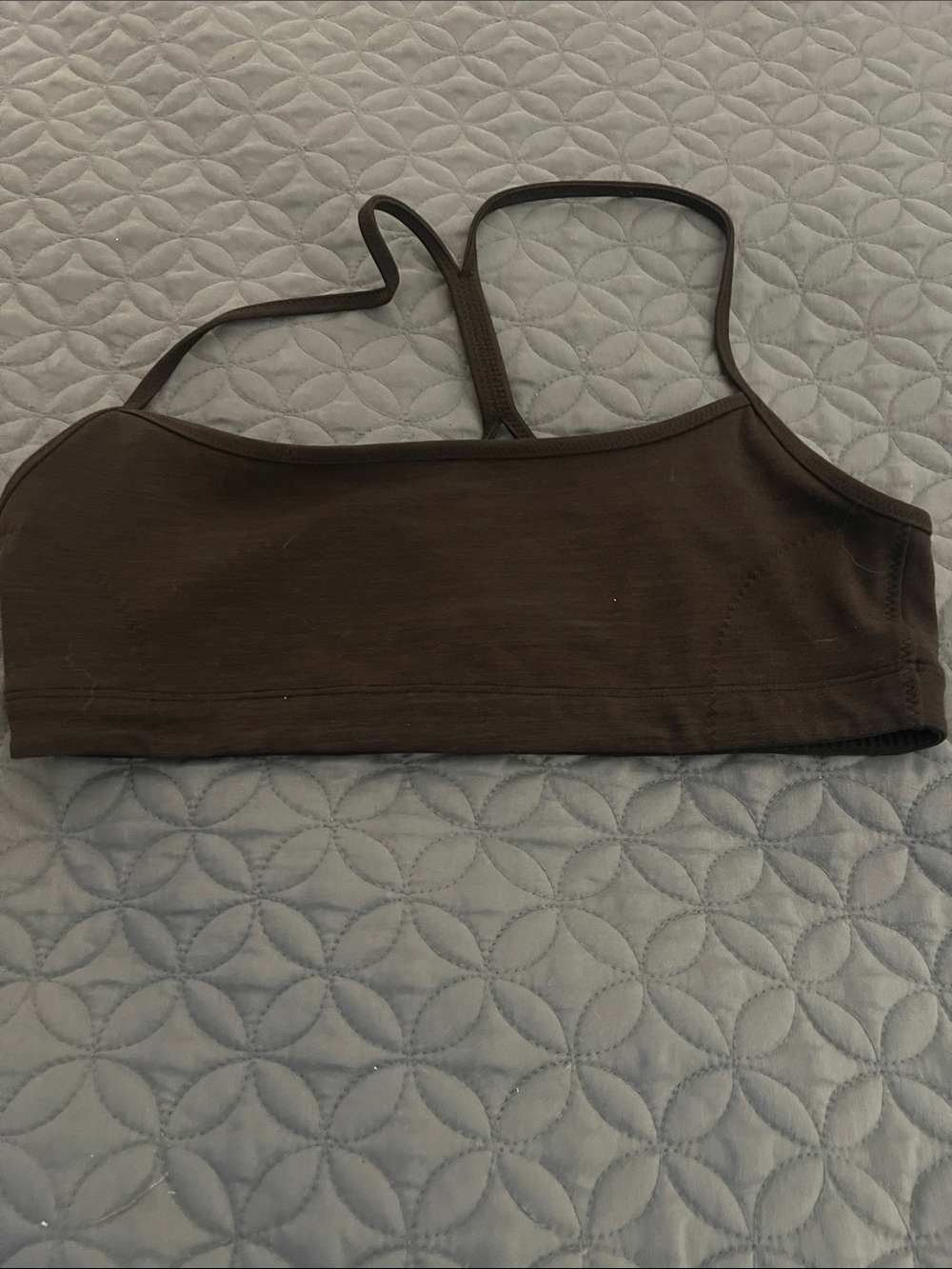 Black Strappy Cropped Bralette